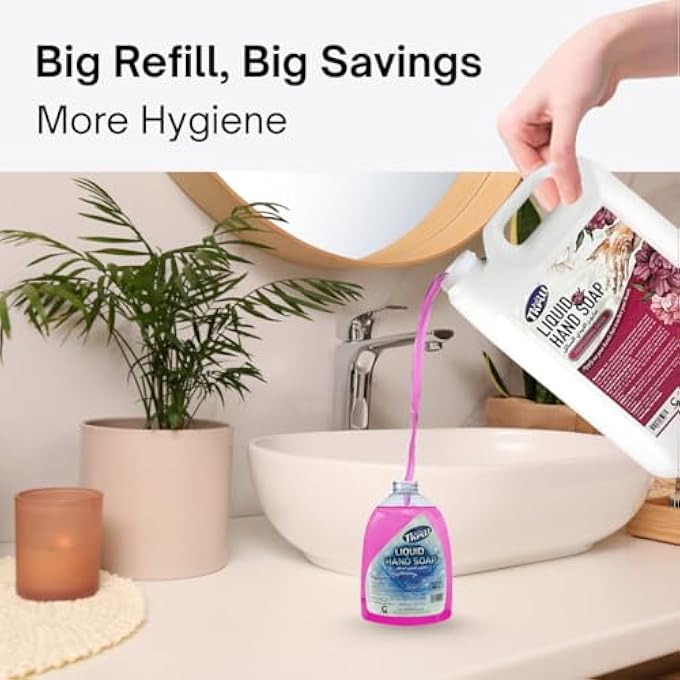 Thrill PROFESSIONAL LIQUID HAND SOAP 5L  ANTIBACTERIAL, MOISTURIZING, BULK REFILL  IDEAL FOR OFFICES, SCHOOLS, HOSPITALS, COMMERCIAL & INDUSTRIAL USE - Image 5